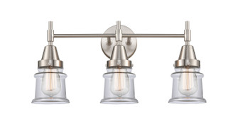 Caden Three Light Bath Vanity in Satin Nickel (405|447-3W-SN-G182S)