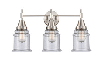 Caden Three Light Bath Vanity in Satin Nickel (405|447-3W-SN-G184)