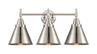 Caden Three Light Bath Vanity in Satin Nickel (405|447-3W-SN-M13-SN)