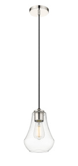 Auralume LED Mini Pendant in Polished Nickel (405|490-1P-PN-G572-7-LED)