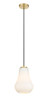 Auralume LED Mini Pendant in Satin Gold (405|490-1P-SG-G571-7-LED)