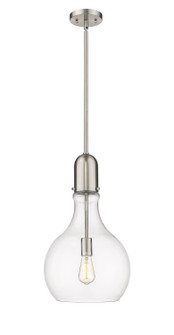 Auralume One Light Mini Pendant in Brushed Satin Nickel (405|492-1S-SN-G582-12)