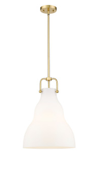 Haverhill LED Pendant in Satin Gold (405|494-1S-SG-G591-14-LED)