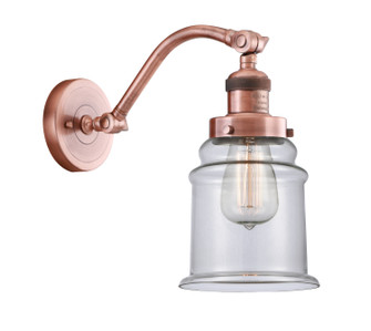 Franklin Restoration LED Wall Sconce in Antique Copper (405|515-1W-AC-G182-LED)