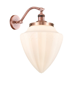 Franklin Restoration One Light Wall Sconce in Antique Copper (405|515-1W-AC-G661-12)
