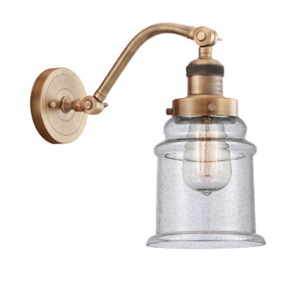 Franklin Restoration LED Wall Sconce in Brushed Brass (405|515-1W-BB-G184-LED)