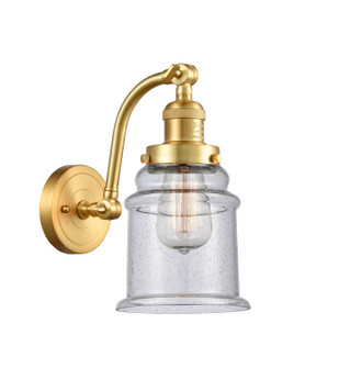 Franklin Restoration LED Wall Sconce in Satin Gold (405|515-1W-SG-G184-LED)