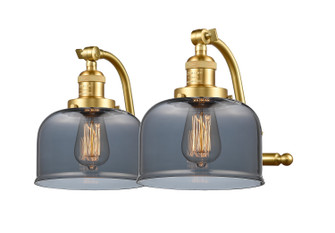 Franklin Restoration Two Light Bath Vanity in Satin Gold (405|515-2W-SG-G73)
