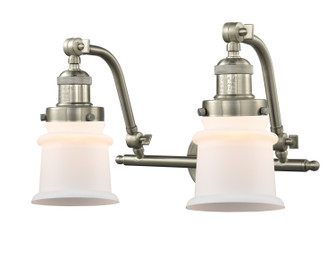 Franklin Restoration Two Light Bath Vanity in Brushed Satin Nickel (405|515-2W-SN-G181S)