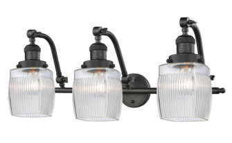 Franklin Restoration Three Light Bath Vanity in Oil Rubbed Bronze (405|515-3W-OB-G302)