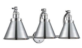 Franklin Restoration Three Light Bath Vanity in Polished Chrome (405|515-3W-PC-M13-PC)