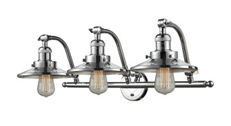 Franklin Restoration Three Light Bath Vanity in Polished Chrome (405|515-3W-PC-M7)