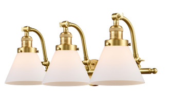 Franklin Restoration Three Light Bath Vanity in Satin Gold (405|515-3W-SG-G41)