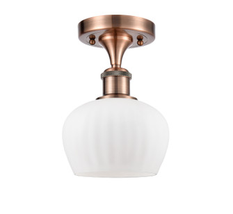 Ballston LED Semi-Flush Mount in Antique Copper (405|516-1C-AC-G91-LED)