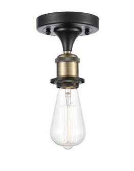 Ballston One Light Semi-Flush Mount in Black Antique Brass (405|516-1C-BAB)