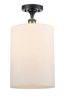 Ballston One Light Semi-Flush Mount in Black Antique Brass (405|516-1C-BAB-G111-L)