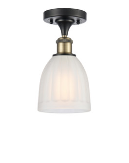 Ballston One Light Semi-Flush Mount in Black Antique Brass (405|516-1C-BAB-G441)