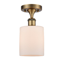 Ballston LED Semi-Flush Mount in Brushed Brass (405|516-1C-BB-G111-LED)