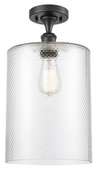 Ballston One Light Semi-Flush Mount in Matte Black (405|516-1C-BK-G112-L)