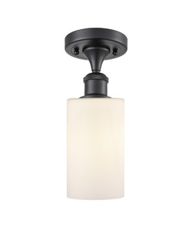 Ballston One Light Semi-Flush Mount in Matte Black (405|516-1C-BK-G801)