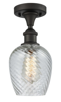 Ballston LED Semi-Flush Mount in Oil Rubbed Bronze (405|516-1C-OB-G292-LED)