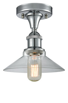 Ballston LED Semi-Flush Mount in Polished Chrome (405|516-1C-PC-G132-LED)