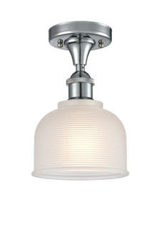 Ballston One Light Semi-Flush Mount in Polished Chrome (405|516-1C-PC-G411)