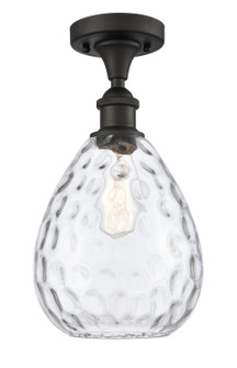 Ballston LED Semi-Flush Mount in Polished Nickel (405|516-1C-PN-G372-LED)