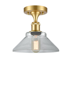 Ballston LED Semi-Flush Mount in Satin Gold (405|516-1C-SG-G132-LED)