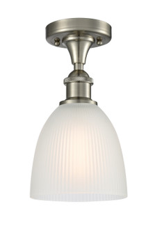 Ballston LED Semi-Flush Mount in Brushed Satin Nickel (405|516-1C-SN-G381-LED)