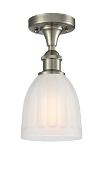Ballston One Light Semi-Flush Mount in Brushed Satin Nickel (405|516-1C-SN-G441)