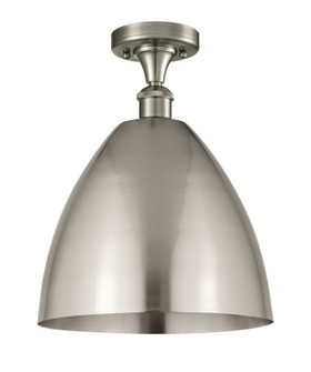 Ballston One Light Semi-Flush Mount in Brushed Satin Nickel (405|516-1C-SN-MBD-12-SN)