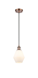 Ballston LED Mini Pendant in Antique Copper (405|516-1P-AC-G651-6-LED)