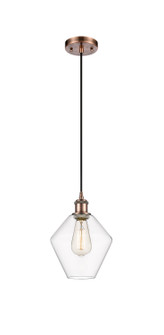 Ballston LED Mini Pendant in Antique Copper (405|516-1P-AC-G652-8-LED)