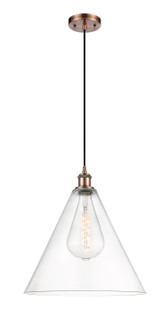 Ballston LED Pendant in Antique Copper (405|516-1P-AC-GBC-162-LED)