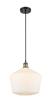 Ballston One Light Mini Pendant in Black Antique Brass (405|516-1P-BAB-G651-12)