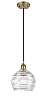 Ballston One Light Mini Pendant in Brushed Brass (405|516-1P-BB-G1213-8)