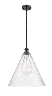 Ballston One Light Pendant in Matte Black (405|516-1P-BK-GBC-164)