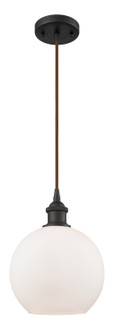 Ballston One Light Mini Pendant in Oil Rubbed Bronze (405|516-1P-OB-G121-8)