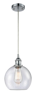 Ballston LED Mini Pendant in Polished Chrome (405|516-1P-PC-G124-8-LED)