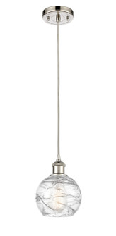 Ballston One Light Mini Pendant in Polished Nickel (405|516-1P-PN-G1213-6)