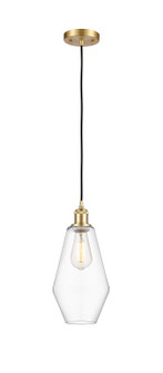 Ballston LED Mini Pendant in Brushed Satin Nickel (405|516-1P-SN-G654-7-LED)