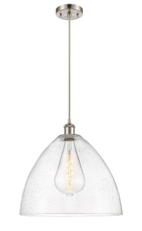 Ballston LED Pendant in Brushed Satin Nickel (405|516-1P-SN-GBD-164-LED)