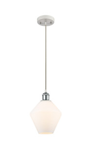 Ballston LED Mini Pendant in White Polished Chrome (405|516-1P-WPC-G651-8-LED)