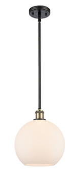 Ballston One Light Mini Pendant in Black Antique Brass (405|516-1S-BAB-G121-10)