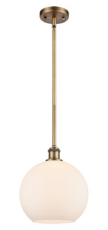 Ballston One Light Mini Pendant in Brushed Brass (405|516-1S-BB-G121-10)