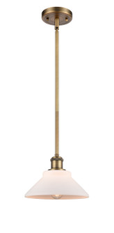 Ballston One Light Mini Pendant in Brushed Brass (405|516-1S-BB-G131)