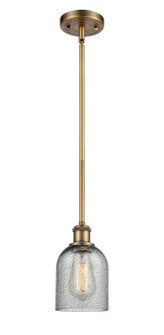 Ballston One Light Mini Pendant in Brushed Brass (405|516-1S-BB-G257)