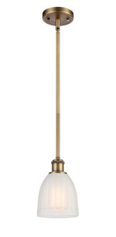 Ballston One Light Mini Pendant in Brushed Brass (405|516-1S-BB-G441)