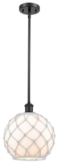 Ballston One Light Mini Pendant in Matte Black (405|516-1S-BK-G121-10RW)
